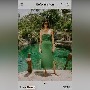 Reformation Lore Dress, size 4